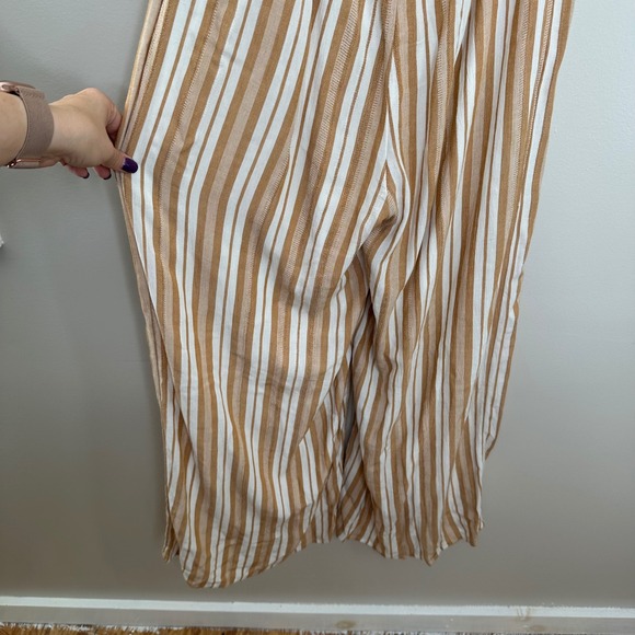 American Eagle Outfitters‎ Women's Halter Jumpsuit Striped Casual Summer M - Picture 6 of 10